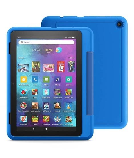 Amazon Fire HD 8 Kids Pro 32GB Tablet Sky Blue