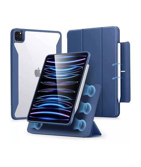 iShopping - ESR Rebound 360 Case With Magnetic Cover For iPad Pro 11 2022/2021 Navy Blue (AMT-6305)