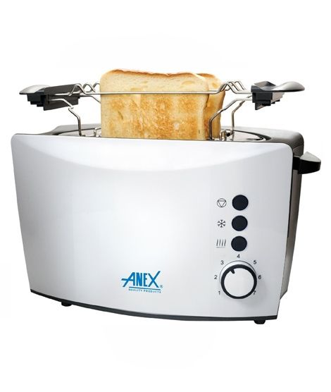 iShopping - Anex 2 Slice Toaster White (AC-3003)