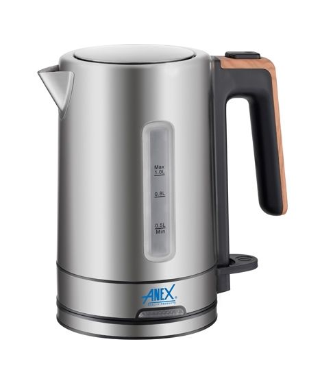 Anex Electric Kettle 1.0 Ltr Silver (AG-4051)