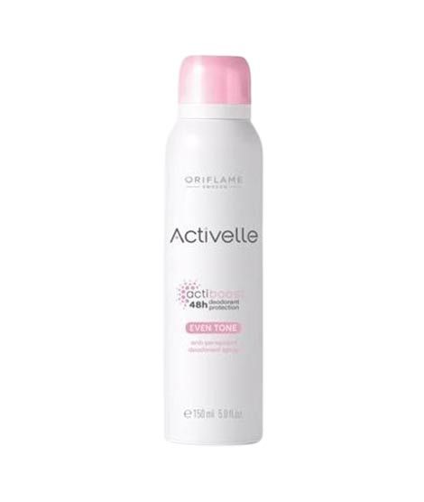 Oriflame Activelle Even Tone Body Spray - 150ml (43925)