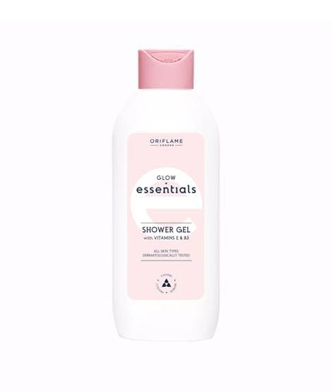 Oriflame Glow Essentials Shower Gel with Vitamins E & B3 (43919)