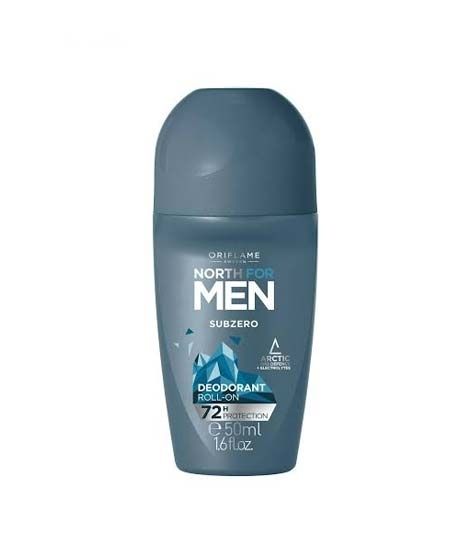 Oriflame North For Men Subzero Deodorant Roll-on 50ml (35880)