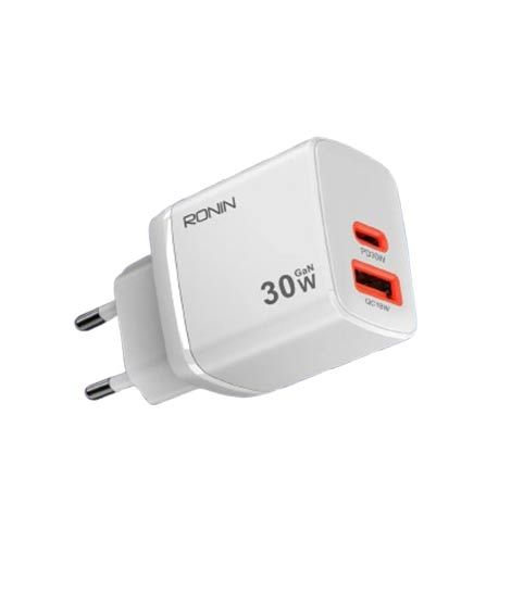 iShopping - Ronin 30W Gan Adapter White (R-6030)