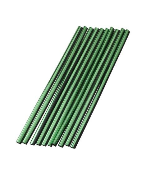 M.Mart Car AC U Shape Moulding Strips Green Pack Of 10