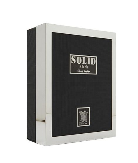 Arabian Oud Solid Black Eau De Perfume For Men 100ml