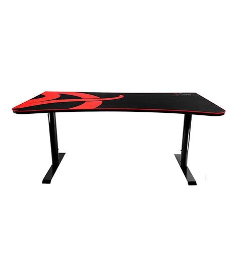 Arozzi Arena Full-Surface Mouse Pad Gaming Desk Black/Red