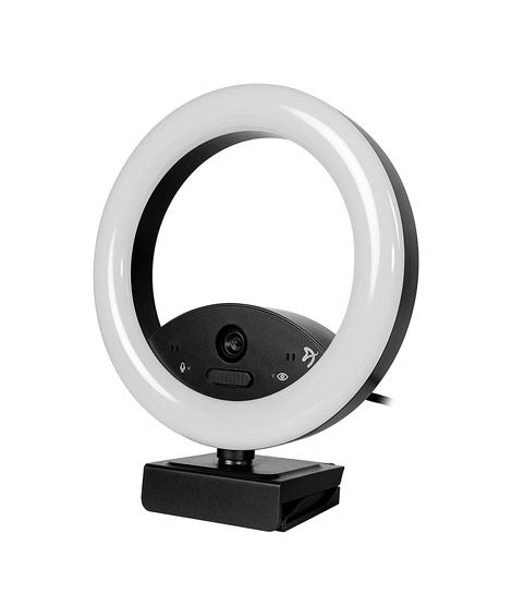 iShopping - Arozzi Occhio True Privacy Ring Light Webcam