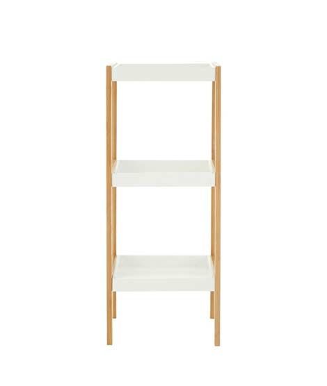 iShopping - Premier Home Nostra Three Tiers Shelf Unit - White (2405243)