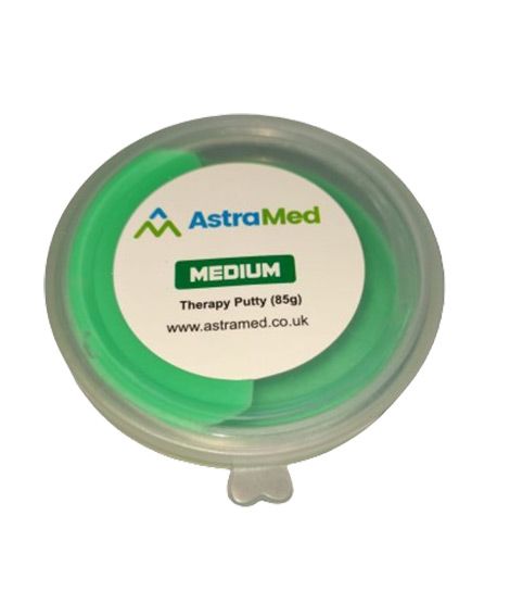 Astramed Hand Exercise Thera Putty 85g - Green Medium