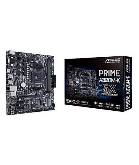 Asus Prime AMD Ryzen Motherboard (A320M-K)