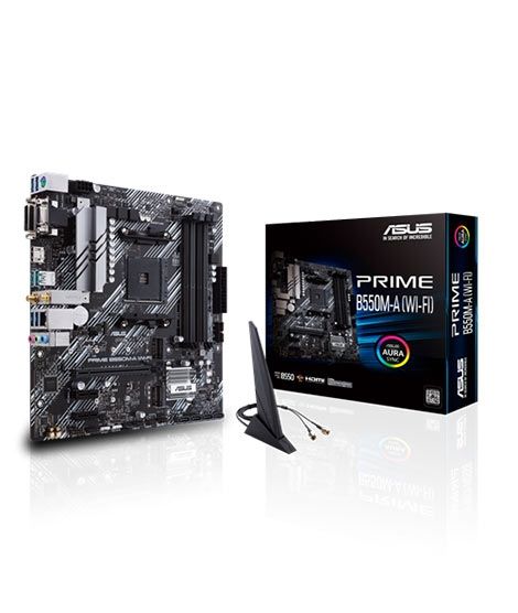 Asus Prime B550M-A Wi-Fi Micro ATX Motherboard