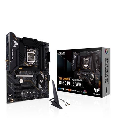 Asus Tuf B560M-PLUS WIFI Intel LGA 1200 ATX Gaming Motherboard