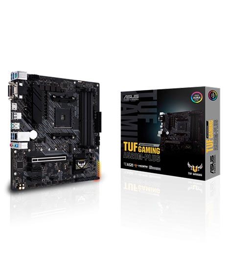 Asus TUF GAMING A520M-PLUS Micro ATX Motherboard