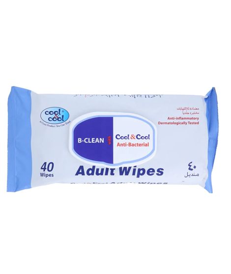 iShopping - Cool & Cool Adult Wipes - 40 Pcs (A322CX)