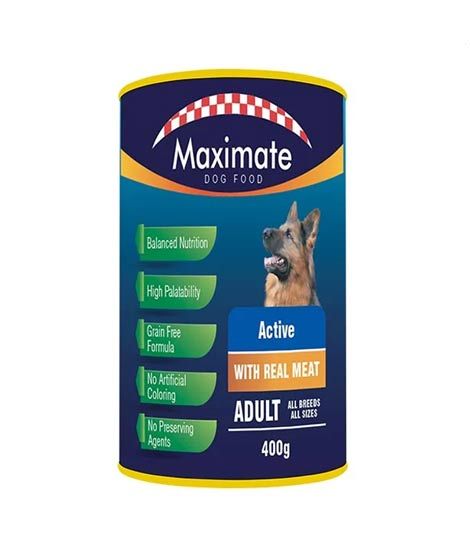 iShopping - Maximate Canned Adult Dog Food 400g