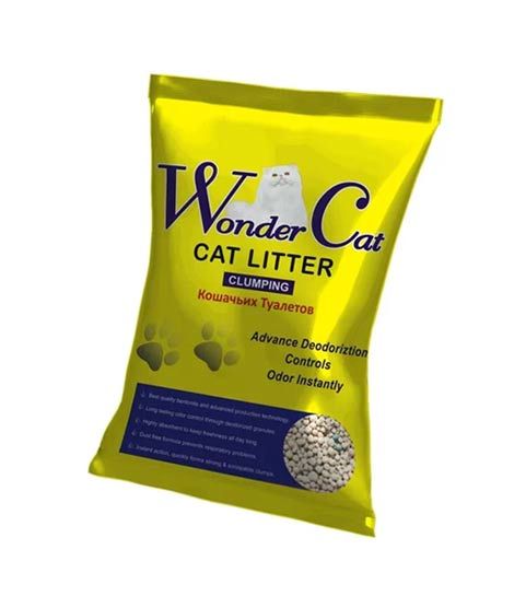 Wonder Cat Unscented Litter - 5 Ltr