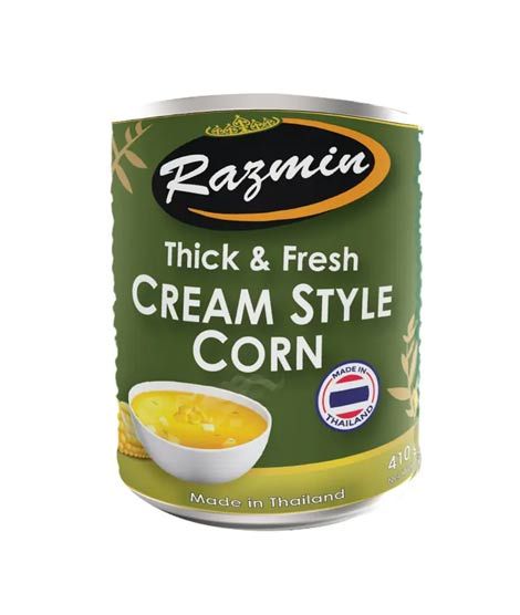 Razmin Cream Style Corn 410g