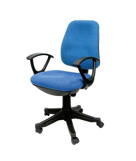 iShopping - Boss Revolving Chair With Hydraulic Jack Blue (B-503-BL)