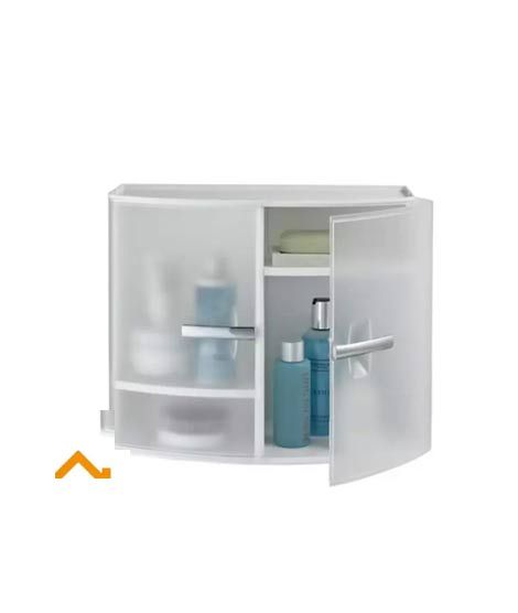 Easy Shop Bathroom Cabinet Plastic Washroom Storage