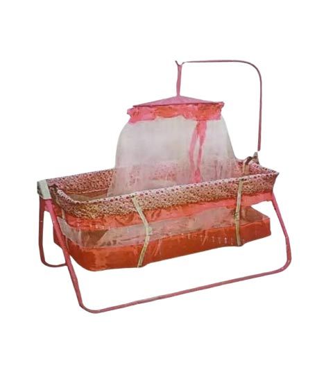 iShopping - Easy Shop Baby Swing Cot Cradle with Mosquito Net