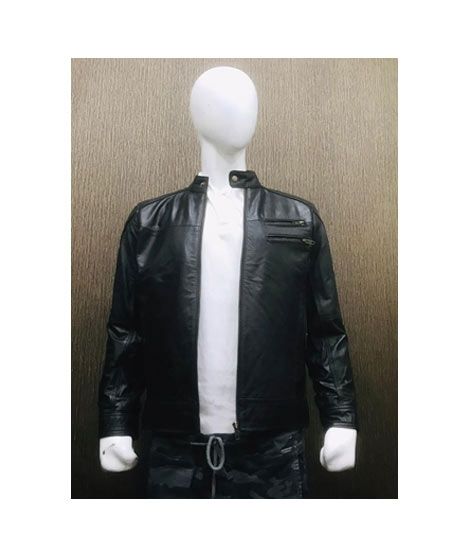 iShopping - Being Memon Sheep Leather Jacket For Men Black