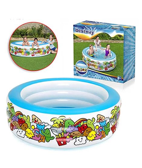 Bestway Jumbo Pattern Round Character Pool (51122)