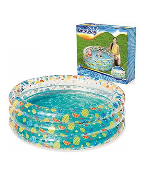 Bestway Sea Life Transoapernt 3 Rings Pool (51045)