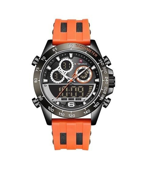 iShopping - NaviForce Dual Time Edition Men's Watch (NF-9188T-3)