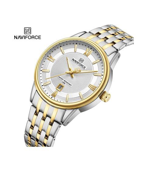 Naviforce Exclusive Edition Watch For Men Two Tone (NF-9216t-4)