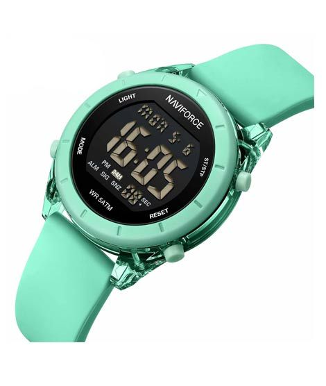 iShopping - Naviforce Stylish Digits Watch For Women Green (nf-7108-7)