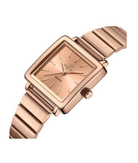 iShopping - Naviforce Square Grace Watch For Men Rose Gold (NF-5048-5)