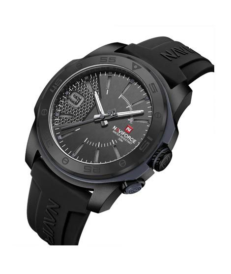 iShopping - Naviforce Iconic Drive Watch For Men Black (NF-7112-1)