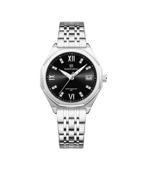 iShopping - Naviforce Sapphire Grace Watch For Men Silver (NF-5052-4)