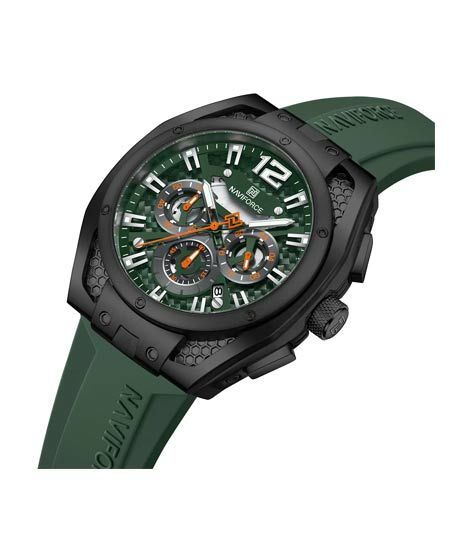 iShopping - Naviforce Edge Chronograph Watch For Men Green (NF-8063-4)