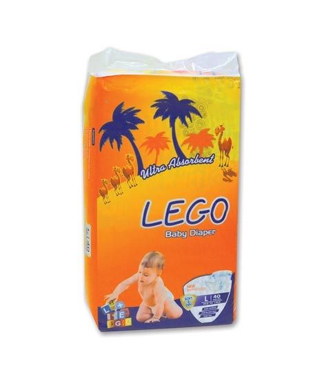 iShopping - Mtek Hygiene Lego Baby Diaper Large Pack Of 40