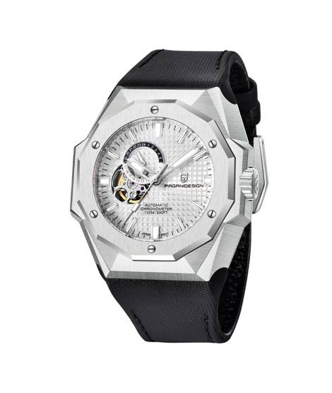 Pagani Design Elite Auto Watch For Men Black (PD-YS010-3)