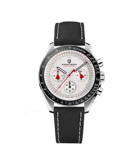 Pagani Design Seiko V63 Movement Watch For Men Silver (PD-1701-18)