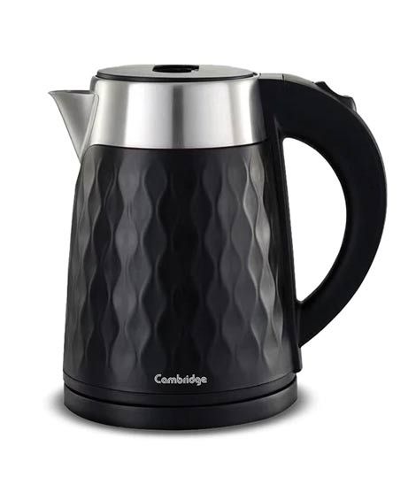 Cambridge Stainless Steel Electric Kettle Black (SK9789Mk2)