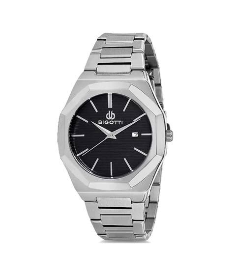 Bigotti Stainless steel Men's Watch Silver (BGT0204-2)