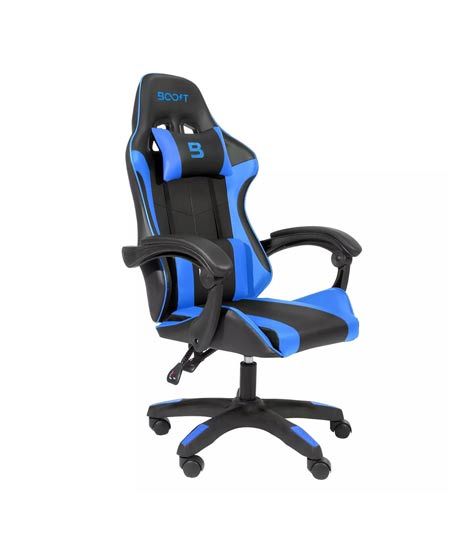 iShopping - Boost Velocity Gaming Chair - Black & Blue