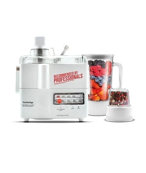 iShopping - Cambridge 3 In 1 Juicer Blender White (JB402)