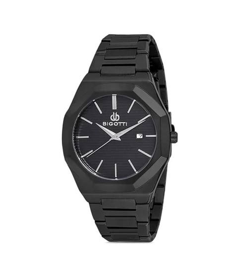 Bigotti Stainless steel Men's Watch Black (BGT0204-5)