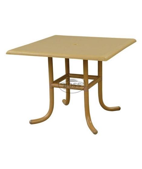 Boss Craft UPVC Square Table 36" (B-1122-BRN)