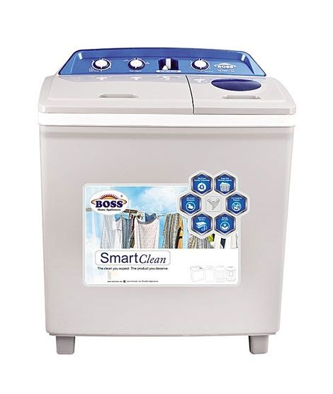 Boss Twin Tub Washing Machine Gray (KE-7500-BS)