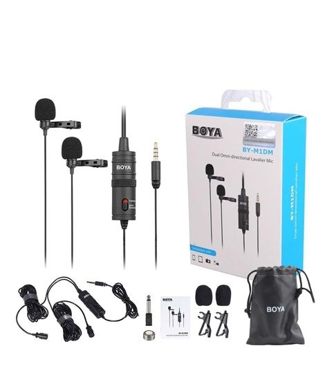 iShopping - Boya Microphone Black (BY-M1DM)