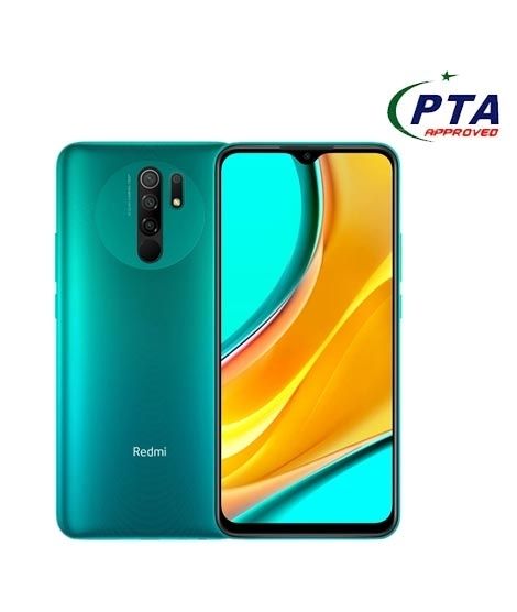 Xiaomi Redmi 9 64GB 4GB RAM Dual Sim Ocean Green - Official Warranty