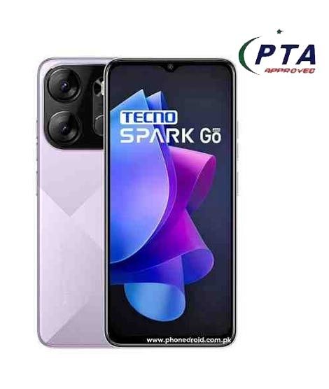 Tecno Spark Go 2023 64GB 4GB RAM Dual Sim Nebula Purple