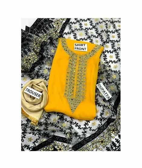 Brands Inn Fancy Collection 3 Piece Suit Yellow