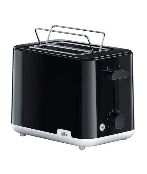 Braun Breakfast 1 Toaster Black (HT-1010)